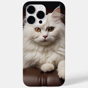 Weiße Katze Case-Mate iPhone 14 Pro Max Hülle