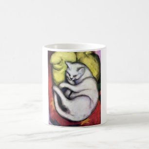 Weiße Katze, Franz Marc Kaffeetasse