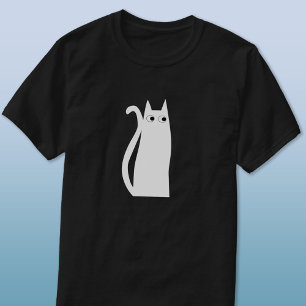 Weiße Katze T-Shirt