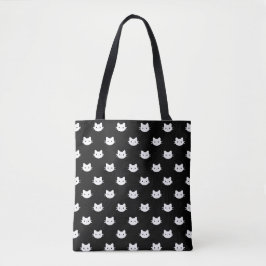 Weiße Katzen-Taschen-Tasche Tasche