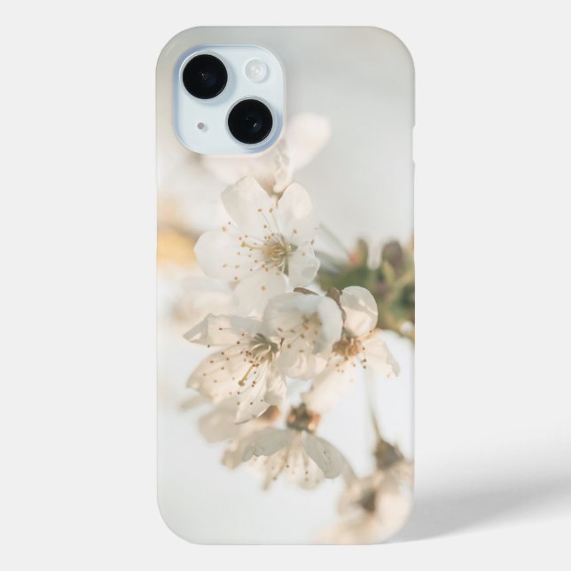 Weiße Kirschblüten Naturerlebnis Foto Case-Mate iPhone Hülle (Rückseite)