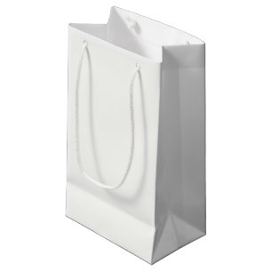 Weiße klassische individuelle Geschenktüten Kleine Geschenktüte
