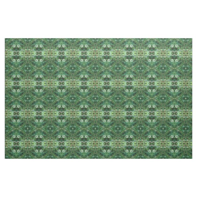 Weiße Klee, Kleeblatt Muster, Stoffe (Yard (91,4 cm))