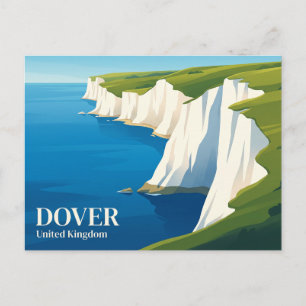 Weiße Klippen von Dover Vereinigtes Königreich Postkarte