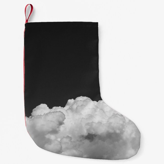 WEISSE KLUFT KLEINER WEIHNACHTSSTRUMPF (Vorderseite)