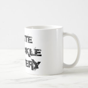 WEISSE KNÖCHEL-BATTERIE - Kaffee-Tasse Kaffeetasse