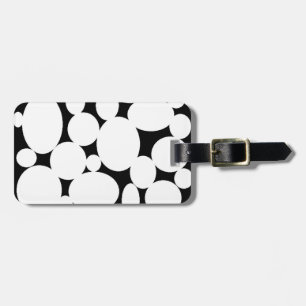 WEIßE KREISE GEPÄCKANHÄNGER