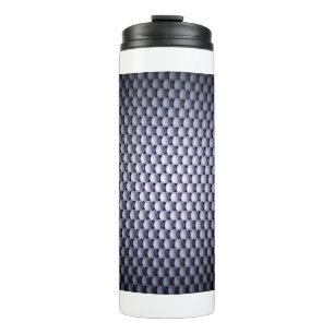 Weiße Kugeln Thermosbecher