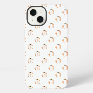 Weiße Kürbisfall-Hülle iPhone Hülle
