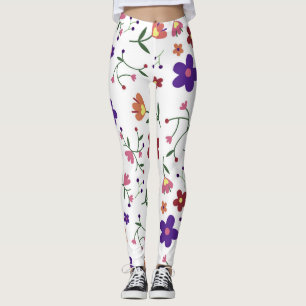 Weiße Leggings