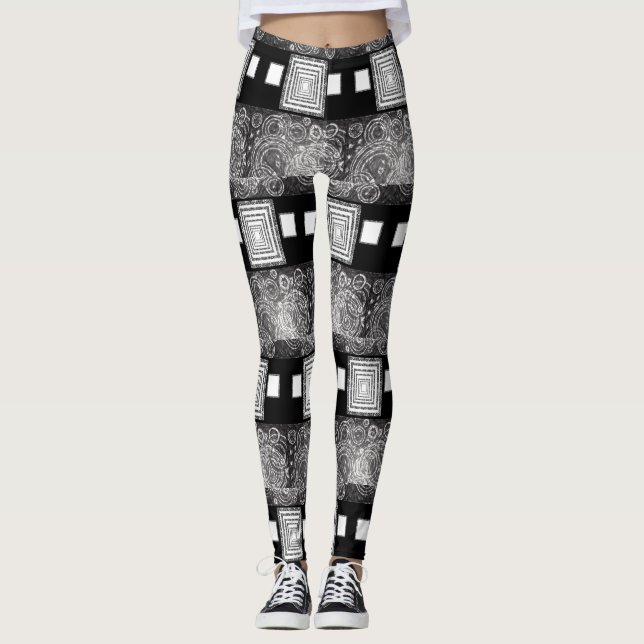 Weiße Leggings (Vorderseite)