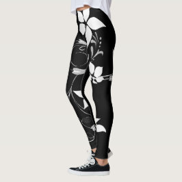 Weiße Leggings für Frauen