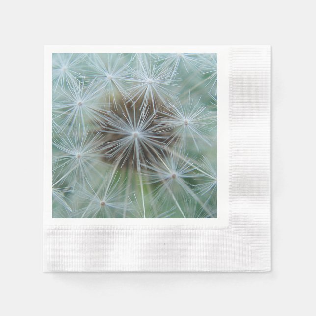 Weiße Leuchte Serviette (Vorderseite)