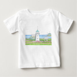 Weiße Leuchtturm-Kinder-T-Shirts Baby T-shirt