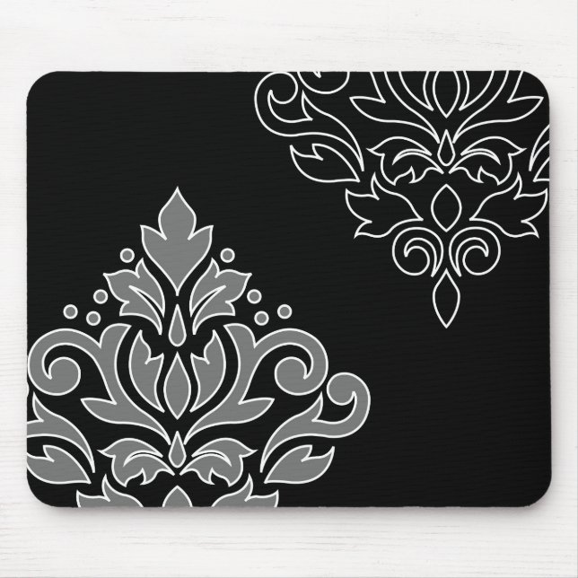 Weiße Linie graues Schwarzes der Mousepad (Vorne)