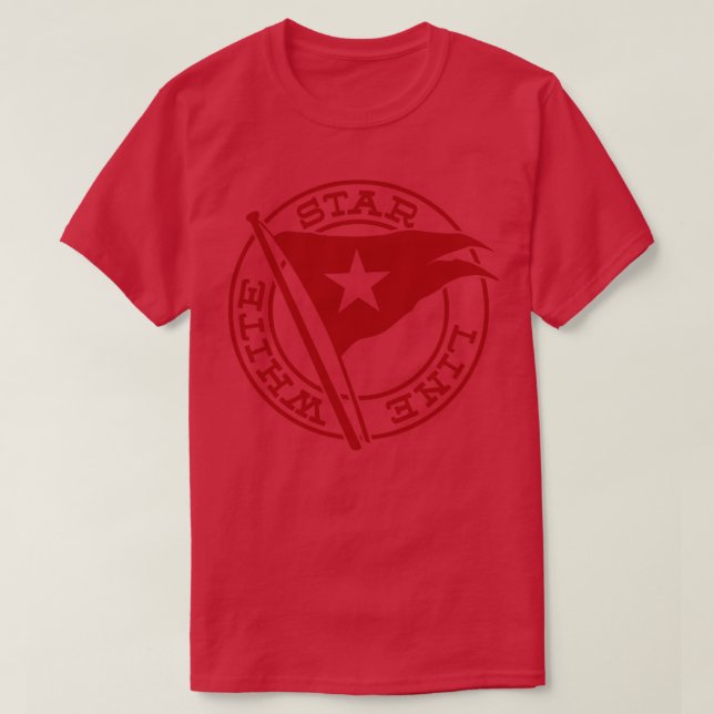 Weiße Linie T-Shirt (Design vorne)