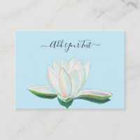 Weiße Lotus-Blume leuchten individuell einstellbar