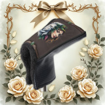 Weiße Löwe und Frau