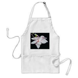 Weiße Magnolie Schürze