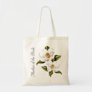 Weiße Magnolien-Mutter der Braut-Taschen-Tasche Tragetasche