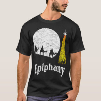 Weiße Männer Epiphany Drei Könige Tag T-Shirt