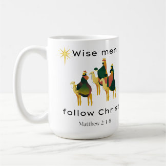Weiße Männer folgen Christus Kaffeetasse