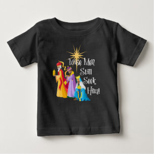Weiße Männer suchen ihm noch Weihnachten Baby T-shirt
