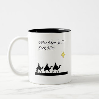 Weiße Männer suchen ihn immer noch Zweifarbige Tasse
