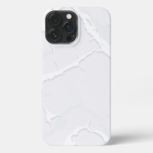 Weiße Marmor-Schrott Elegant iPhone 13 Pro Max Hülle