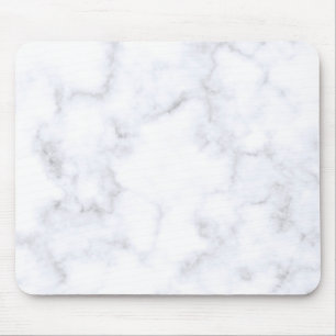 weiße Marmortextur Mousepad