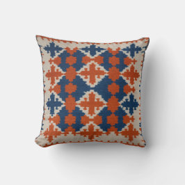 Weiße marokkanische Kilim-Kissen: Zeitlose Eleganz Kissen