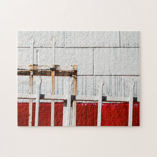 Weiße Mauer (Horizontal)