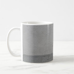 Weiße Mauer Kaffeetasse