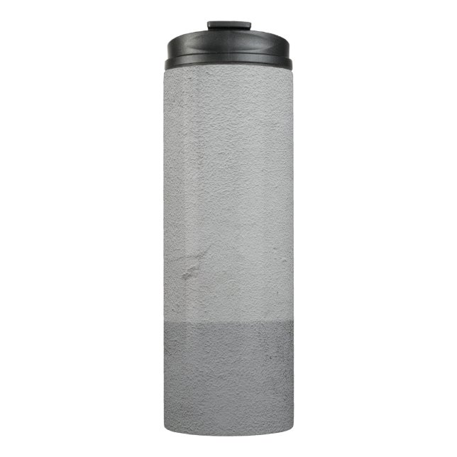 Weiße Mauer Thermosbecher (Vorderseite)