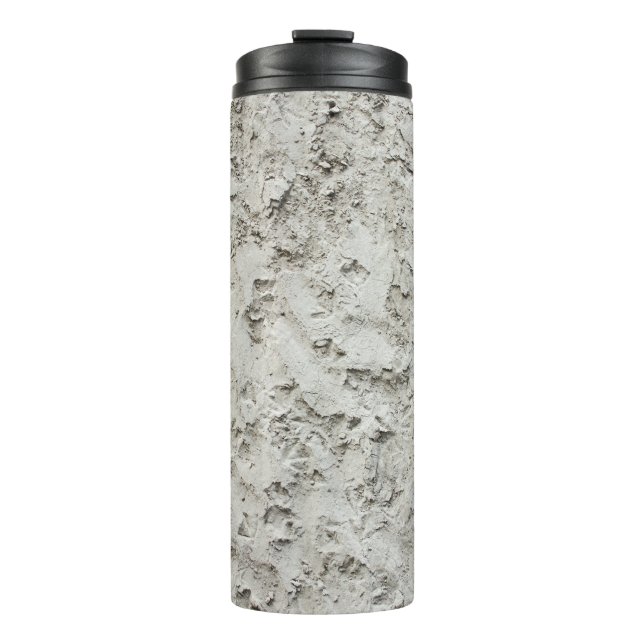 Weiße Mauer Thermosbecher (Vorderseite)
