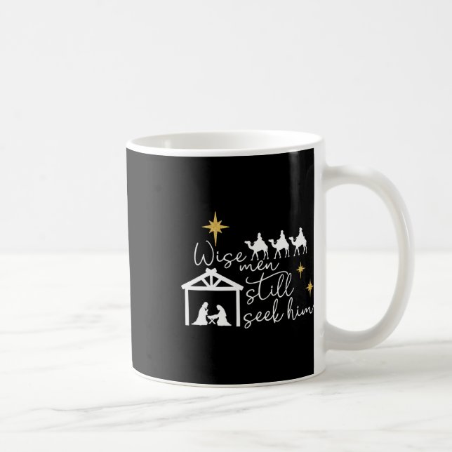 Weiße Menschen noch immer suchen ihn Christlich We Kaffeetasse (Rechts)