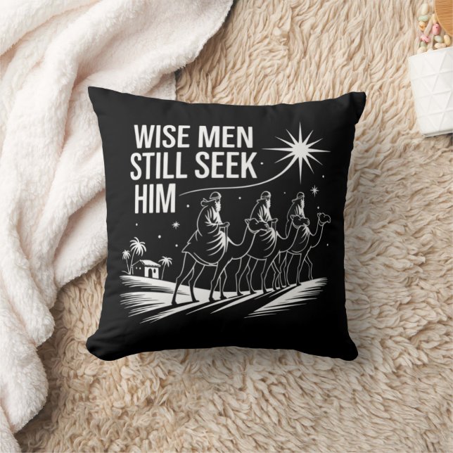 Weiße Menschen noch immer suchen ihn Christlich We Kissen (Decke)