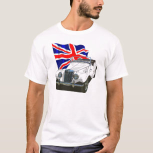 Weiße MG TF T-Shirt