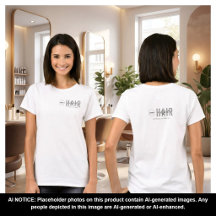Weiße Minimalistische Logo für Haarstylisten Mitar