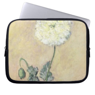 Weiße Mohnblume Claude Monets , 1883 Laptopschutzhülle