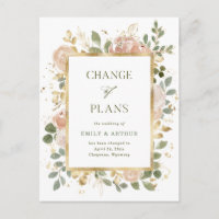 Weiße neutrale Flora | Planänderungen bei Hochzeit