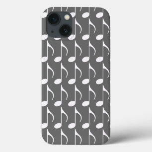 weiße Noten iPhone 13 Hülle