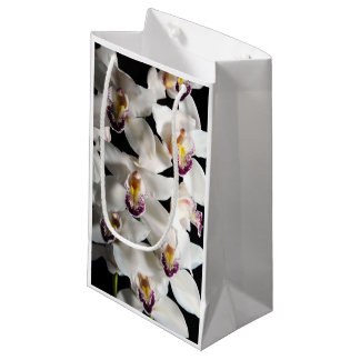 Weiße Orchid-Spray Kleine Geschenktüte