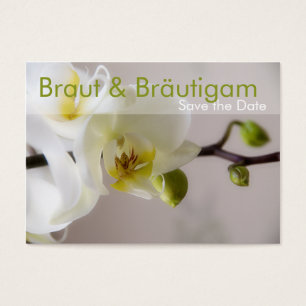 Weisse Orchidee • Faites gagner la date mini