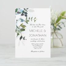 Weiße Orchideen Grünpflanzen Christliche Hochzeit