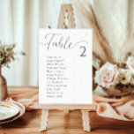 Weiße Perlen Hochzeitskarte Tischnummer<br><div class="desc">Begleiten Sie Ihre Gäste mit Raffinesse mit unseren White Pearls Wedding Seating Chart Cards. Mit zarten Perlenbildern und moderner Typografie verbinden diese Sitzkarten zeitlose Eleganz mit zeitgenössischem Stil. Ideal für eine raffinierte Hochzeitsfeier,  fügen sie Ihrem Sitzplatz eine Touch Klasse hinzu.</div>
