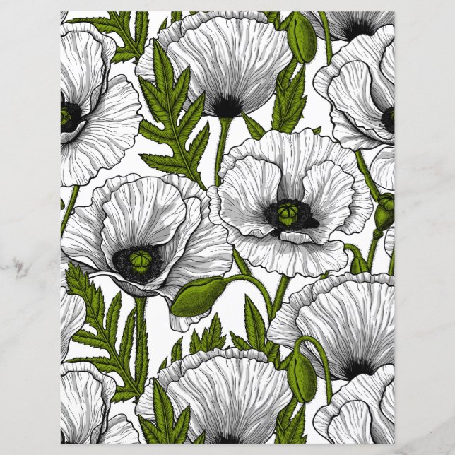 Weiße Pfeffer auf Weiß (Vorderseite)