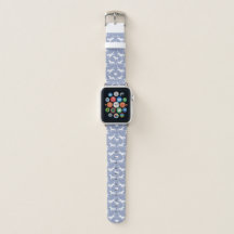 Weiße PferdereiterApple-Uhrenarmband