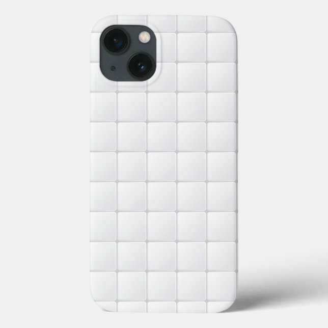 Weiße Platte Case-Mate iPhone Hülle (Rückseite)