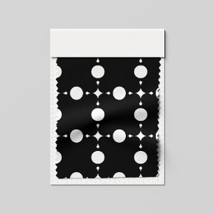 Weiße Polka-Punkte, Tupfenmuster, Punkte, Gepunkte Stoff
